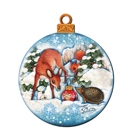 Forest Friends Christmas Door Decor by G. DeBrekht - Christmas Decor - 8173412H-4