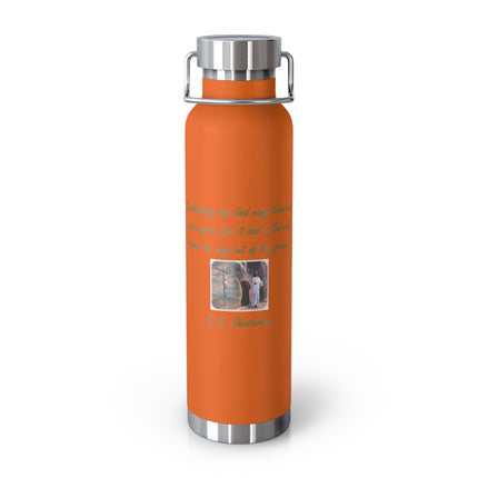 Chesterton Quote Bottle – Resurrection Design – 22oz Insulated