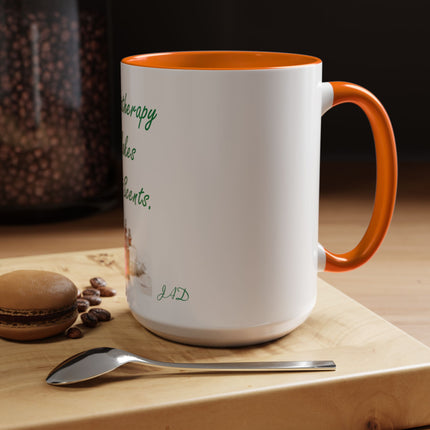 Aromatherapy Makes Good Scents Accent Coffee Mug — Essential Oil Gift