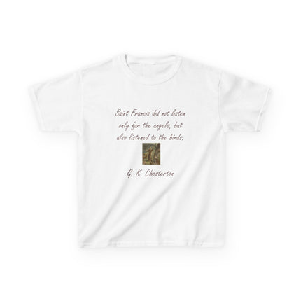 Kids Graphic Tee – Saint Francis & Animals – Unisex Fit