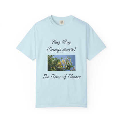 Ylang Ylang Floral T-Shirt - The Flower of Flowers Design