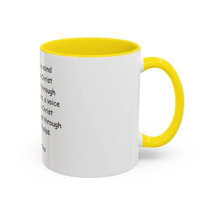 St. Augustine Quote Christian Coffee Mug — Inspirational Faith Message 11/15oz