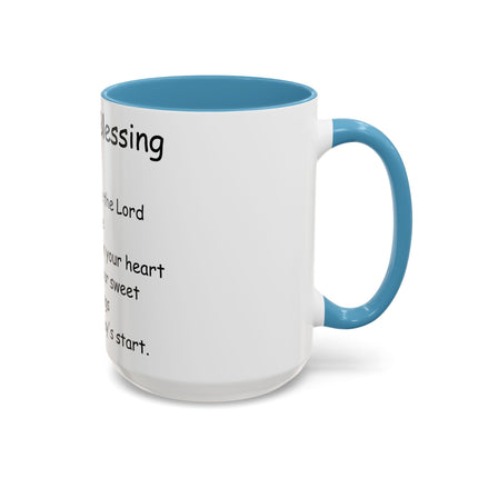 Irish Blessing Accent Mug | 15oz Ceramic Gift for Friends & Family