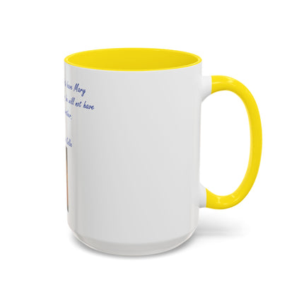 Religious Coffee Mug — Saint Maximilian Kolbe Quote & Sacred Image (11/15oz)