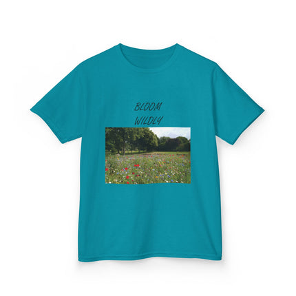 Kids Bloom Wildly Tee – Nature-Inspired Graphic Shirt for Spring Fun