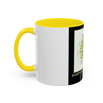 Summer Solstice Mug – 11oz Accent Ceramic Cup with Sunshine Art