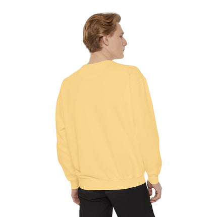 Zen Proverb Sweatshirt — "Before enlightenment...chop wood, carry water" Cozy Mindfulness Crewneck