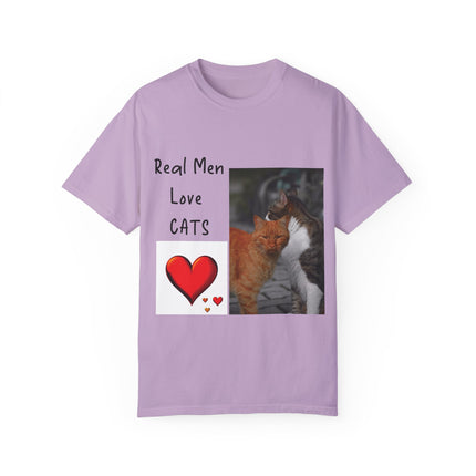Real Men Love Cats Unisex T-Shirt – Cute Cat Lover Tee