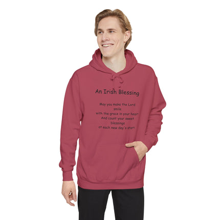 Irish Blessing Hoodie — "An Irish Blessing" Prayer Pullover