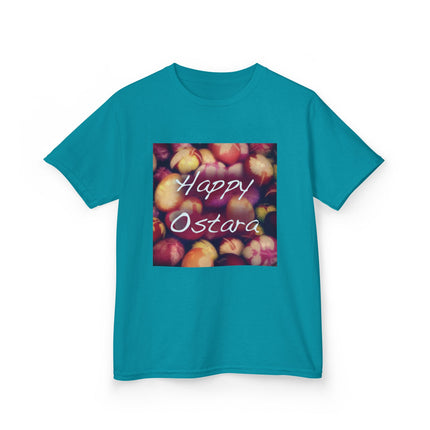 Kids Ostara Celebration Tee - Happy Ostara Floral Design