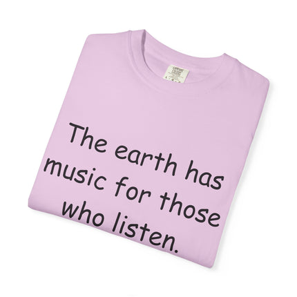 Inspirational Shakespeare Quote Unisex Garment-Dyed T-Shirt