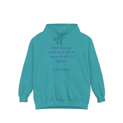Catholic Doctrine 'Walls of a Playground' Hoodie