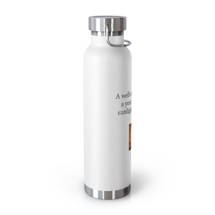 22oz Insulated Bottle — "A well-made cider is a year’s worth of sunlight in a single sip."