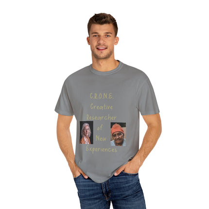 C.R.O.N.E. Tee – Wisdom & Wit Design | Garment-Dyed Comfort