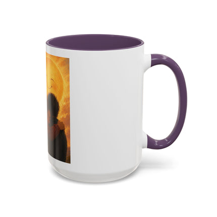 Sunshine Hug Coffee Mug — "Sometimes all you need is a hug..." Inspirational Ceramic Mug (11/15oz)