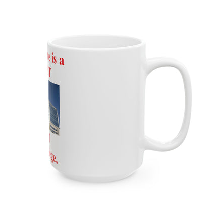 Healthcare Rights Ceramic Mug - 15oz - Bold Statement for Activists