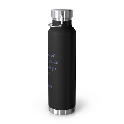 Chesterton Quote Bottle – 22oz Insulated – Faith & Freedom Design