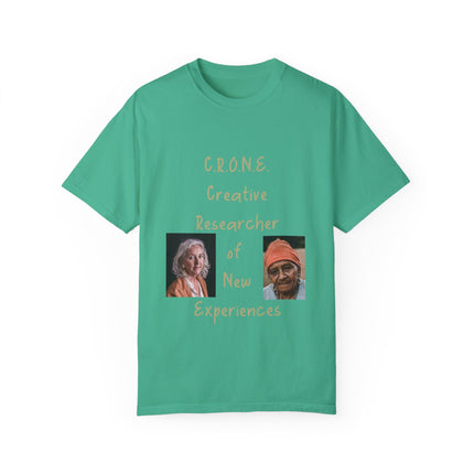 C.R.O.N.E. Tee – Wisdom & Wit Design | Garment-Dyed Comfort