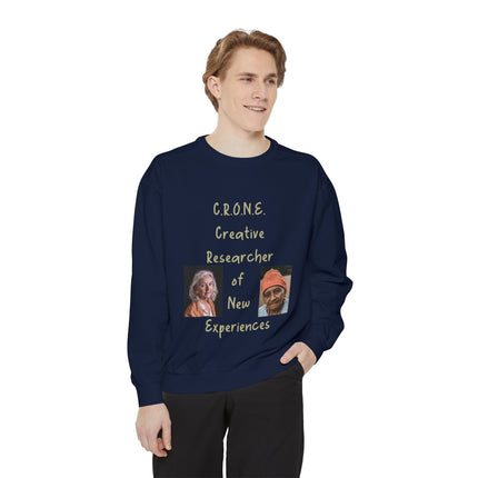 Creative Researcher Sweatshirt – Unisex Garment-Dyed Comfort