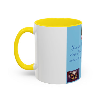 Inspirational Butterfly Coffee Mug – Rumi Quote – 11oz