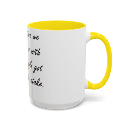 15oz Coffee Mug – “Politics & Religion” – Bold Statement