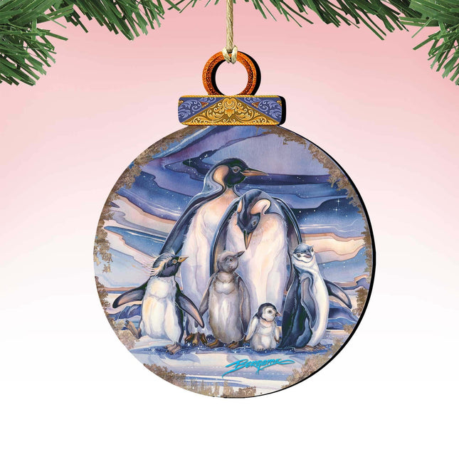 Sno Buddy Like You Wooden Ornaments by J. Bergsma - Wildlife Holiday Decor - 8591659-JB-0