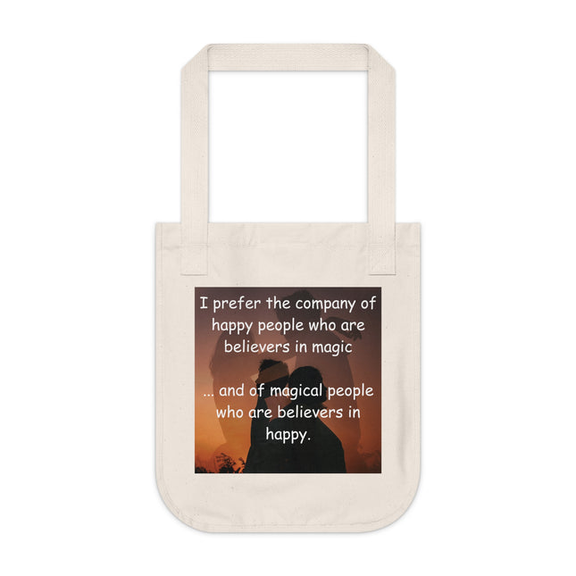 Believers in Magic Tote – Organic Canvas Bag for Joyful Living