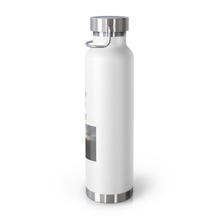 Pray for Peace Insulated Bottle – 22oz Copper Flask