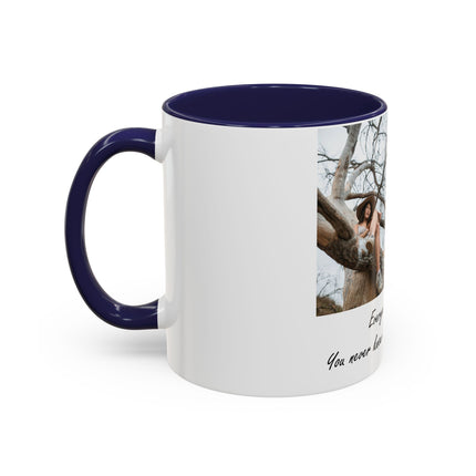 BYOB Accent Mug – “Bring Your Own Book” – 11oz Ceramic for Book Lovers