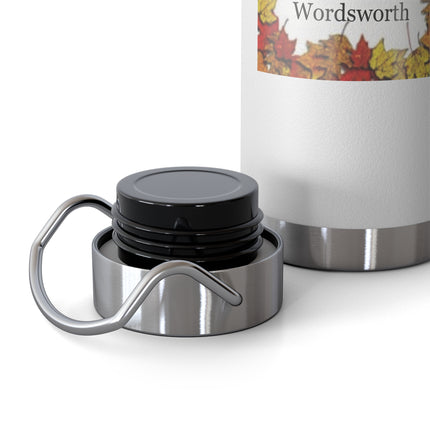 Autumn Leaves Quote Bottle — 22oz Copper Vacuum Insulated Bottle