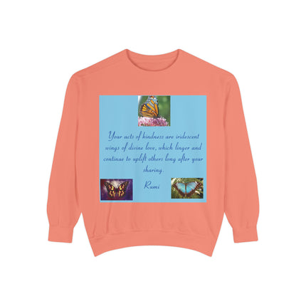 Inspiration Sweatshirt - Uplift Others with Rumi Quote