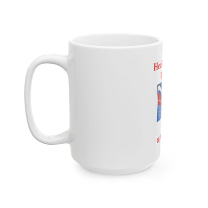 Healthcare Is a Right Ceramic Mug – "Healthcare is a RIGHT NOT a privilege." 11oz/15oz Political Advocacy Coffee Cup