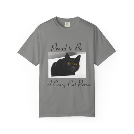 Proud to Be A Crazy Cat Person Unisex T-Shirt - Perfect for Cat Lovers