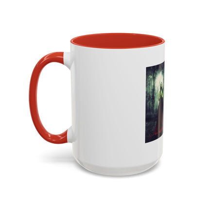 Witchy Forest Coffee Mug — 'As Above So Below' Spiritual Pagan Tea Cup (11/15oz)