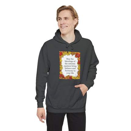 Autumn Blessings Hoodie – Fall Leaf Prayer Pullover