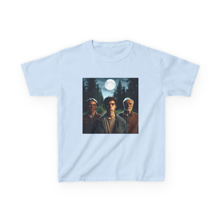 Kids' Graphic Tee – Moonlight Adventure Design