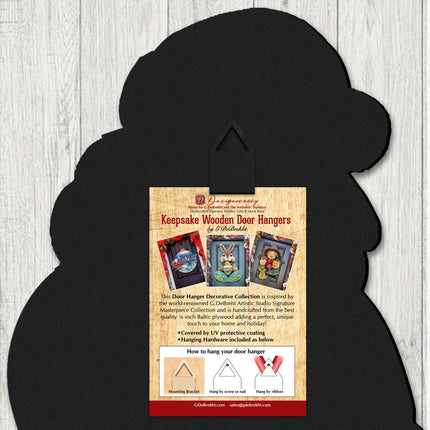 Witch Halloween Door Decor by G. DeBrekht - Thanksgiving Halloween Decor - 8114011H-3