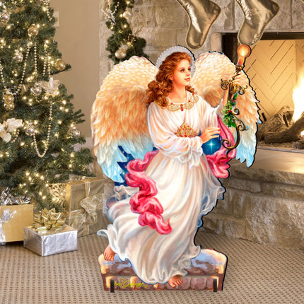 Angel of the Light Nativity Outdoor Decor by D. Gelsinger - Nativity Holiday Decor - 8461036F-1322-1