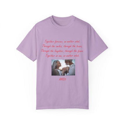 Romantic Love T-Shirt - "Together Forever, No Matter What"
