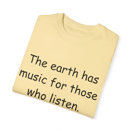 Shakespeare Quote Tee – Unisex Garment-Dyed Literary Shirt