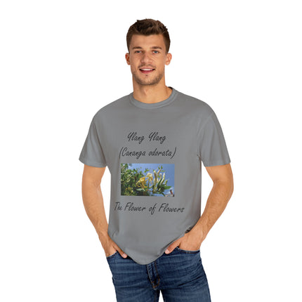 Ylang Ylang Floral T-Shirt – “Flower of Flowers” Graphic Tee