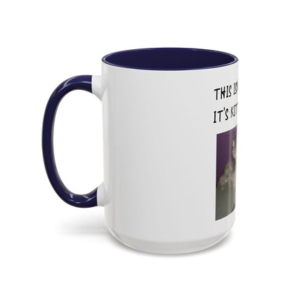 Kitty Glitter Coffee Mug — "This Isn't Cat Hair, It's Kitty Glitter" Accent Mug