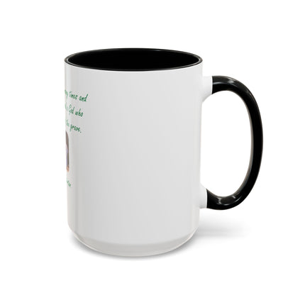 Christian Quote Coffee Mug — G. K. Chesterton 'Christianity Has Died Many Times' Accent Mug (11/15oz)