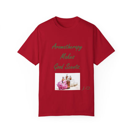 Aromatherapy T-Shirt – “Makes Good Scents” Design (Unisex)