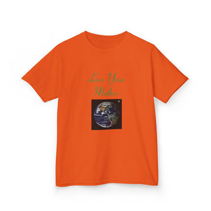 Love Your Mother Kids Tee – Earth-Themed Cotton Shirt