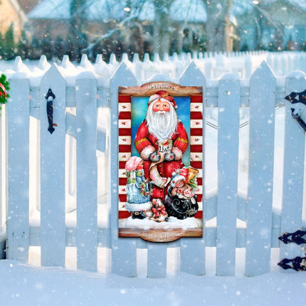 Christmas Wish Holiday Door Decor by Jamie Mills-Price - Christmas Decor - 8457516H-1