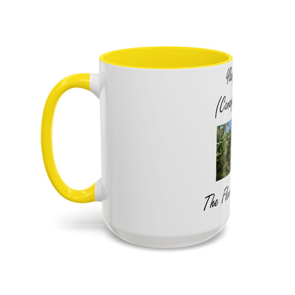 Ylang Ylang Floral Mug – 15oz Ceramic Cup with Aromatic Nickname