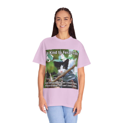 Be Kind to Feral Cats T-Shirt — Feral Cat Rescue Awareness Tee