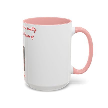 Saint Faustina Quote Mug – Passion of Jesus – 15oz Accent