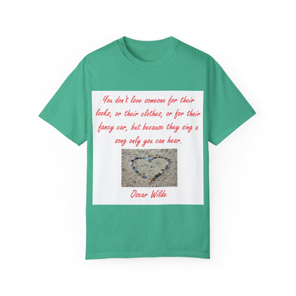 Inspirational Quote Unisex T-Shirt - Oscar Wilde Design